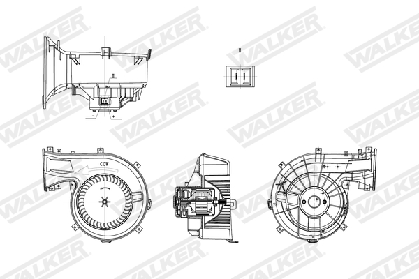 Walker Interieurventilatie WBL01407