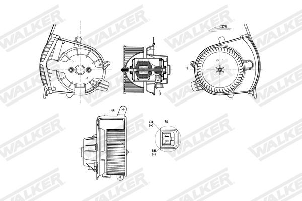 Walker Interieurventilatie WBL01413