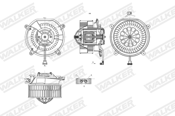 Walker Interieurventilatie WBL01416