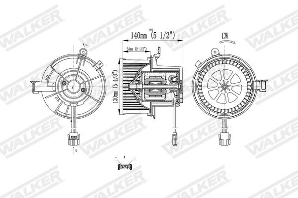 Walker Interieurventilatie WBL01419