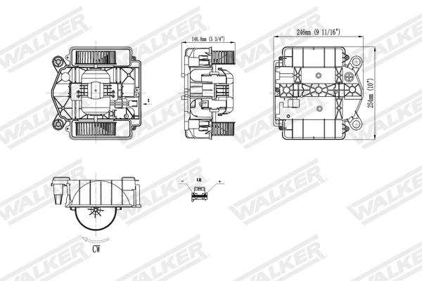 Walker Interieurventilatie WBL01420