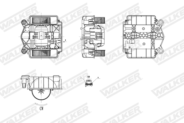 Walker Interieurventilatie WBL01420
