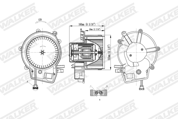 Walker Interieurventilatie WBL01421