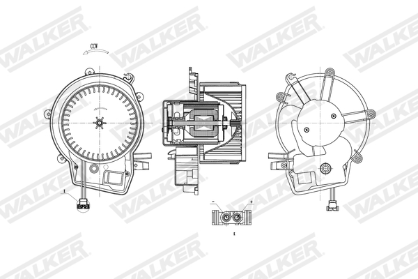 Walker Interieurventilatie WBL01421