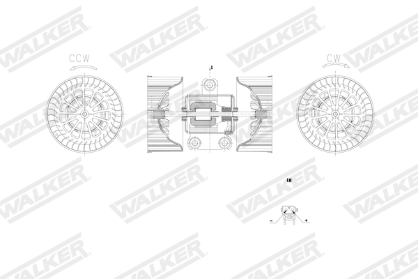 Walker Interieurventilatie WBL01422