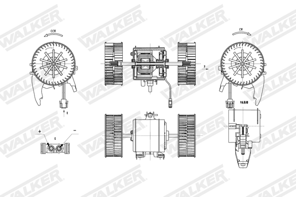 Walker Interieurventilatie WBL01423