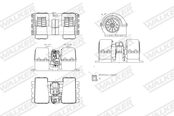 Walker Interieurventilatie WBL01424