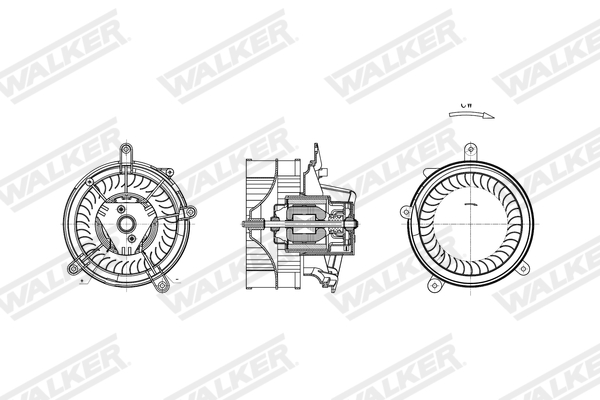 Walker Interieurventilatie WBL01426