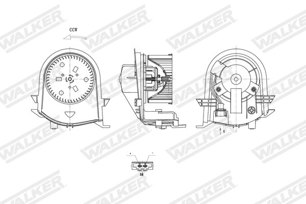 Walker Interieurventilatie WBL01427