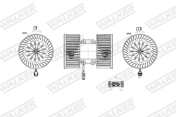 Walker Interieurventilatie WBL01429