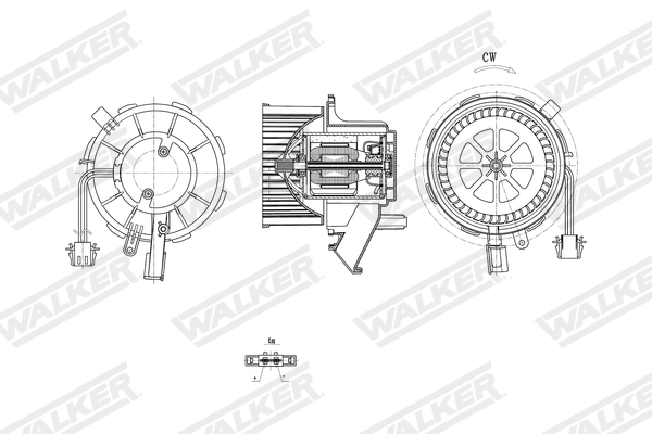 Walker Interieurventilatie WBL01431