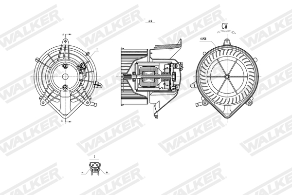 Walker Interieurventilatie WBL01433