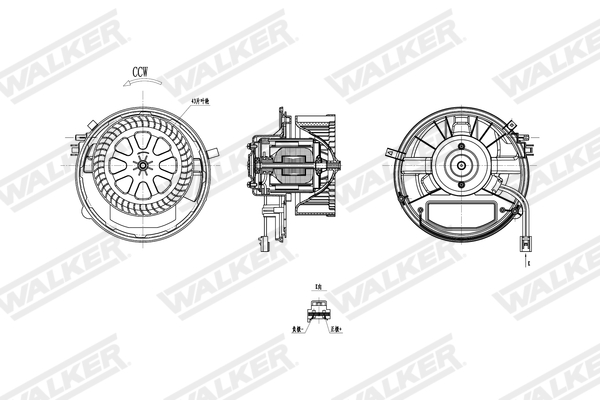 Walker Interieurventilatie WBL01439