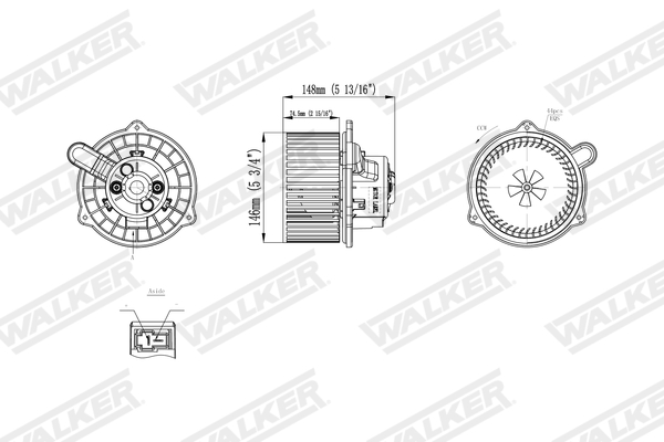 Walker Interieurventilatie WBL01441