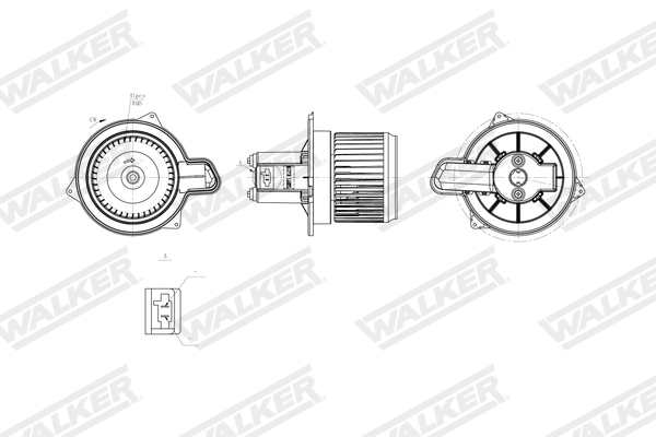 Walker Interieurventilatie WBL01443