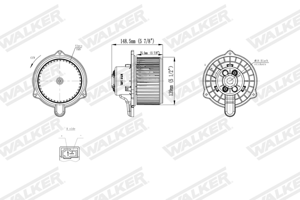 Walker Interieurventilatie WBL01447