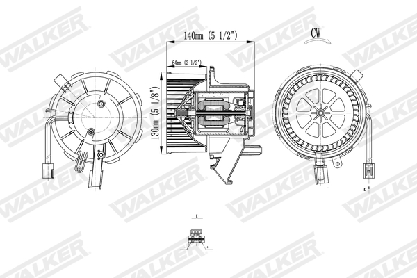 Walker Interieurventilatie WBL01449