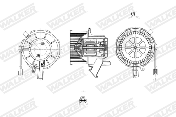 Walker Interieurventilatie WBL01449