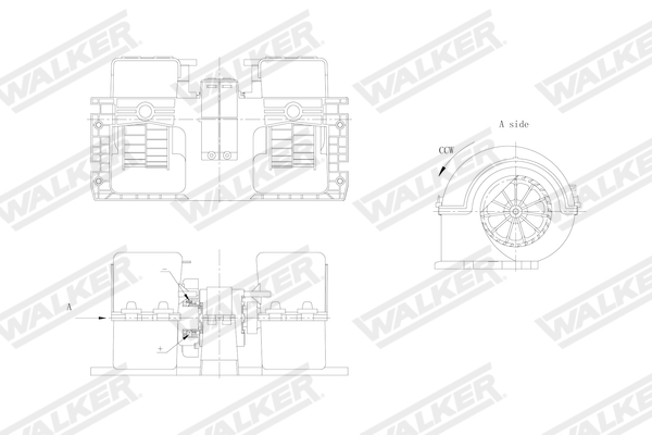 Walker Interieurventilatie WBL01453