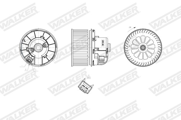 Walker Interieurventilatie WBL01454