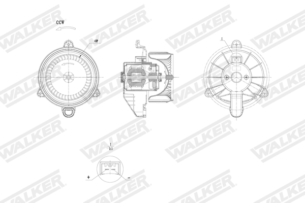 Walker Interieurventilatie WBL01457