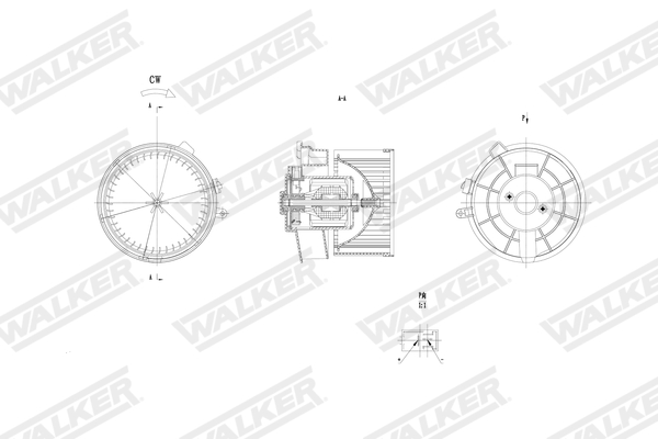 Walker Interieurventilatie WBL01458