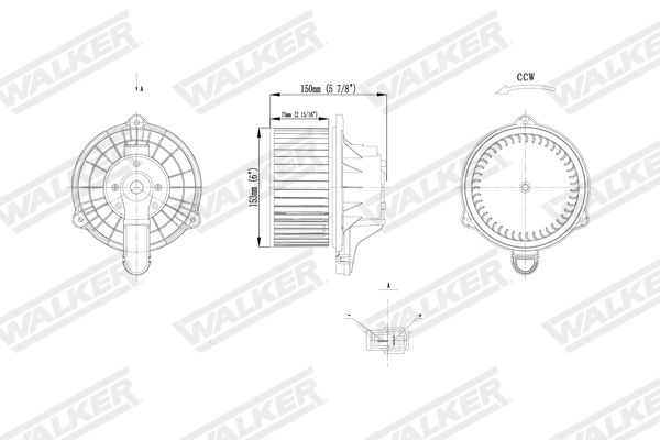 Walker Interieurventilatie WBL01463