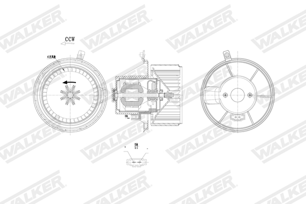 Walker Interieurventilatie WBL01465