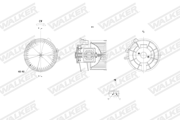 Walker Interieurventilatie WBL01467