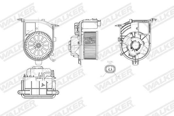 Walker Interieurventilatie WBL01471