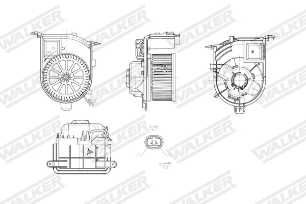 Walker Interieurventilatie WBL01472