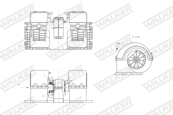 Walker Interieurventilatie WBL01473