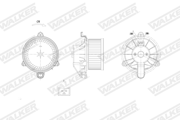 Walker Interieurventilatie WBL01474