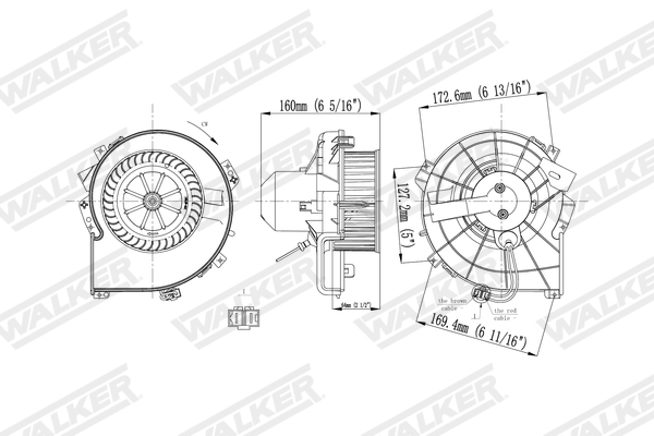 Walker Interieurventilatie WBL01476