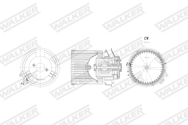 Walker Interieurventilatie WBL01478