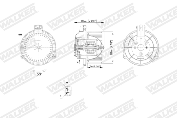Walker Interieurventilatie WBL01479