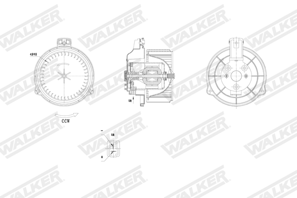 Walker Interieurventilatie WBL01479
