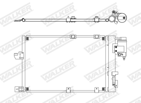 Walker Condensor, airconditioning WCD00002