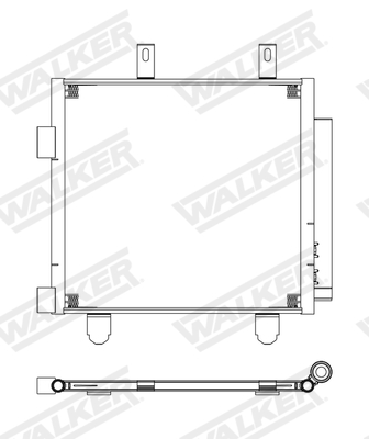 Walker Condensor, airconditioning WCD00004