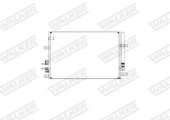 Walker Condensor, airconditioning WCD00005