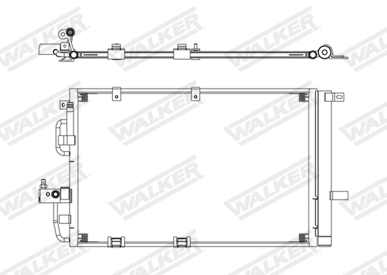 Walker Condensor, airconditioning WCD00006