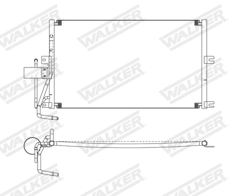 Walker Condensor, airconditioning WCD00007