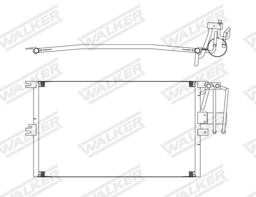 Walker Condensor, airconditioning WCD00008