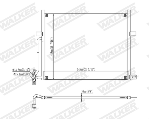 Walker Condensor, airconditioning WCD00011