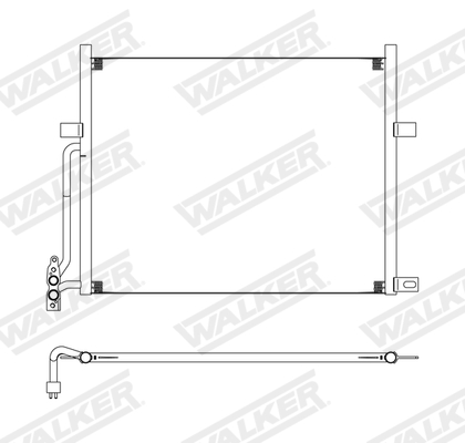 Walker Condensor, airconditioning WCD00011