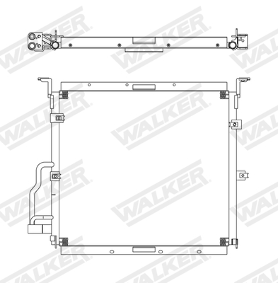 Walker Condensor, airconditioning WCD00016