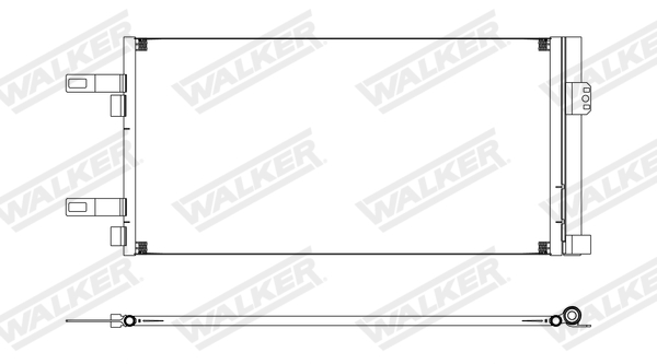 Walker Condensor, airconditioning WCD00018