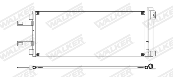 Walker Condensor, airconditioning WCD00019