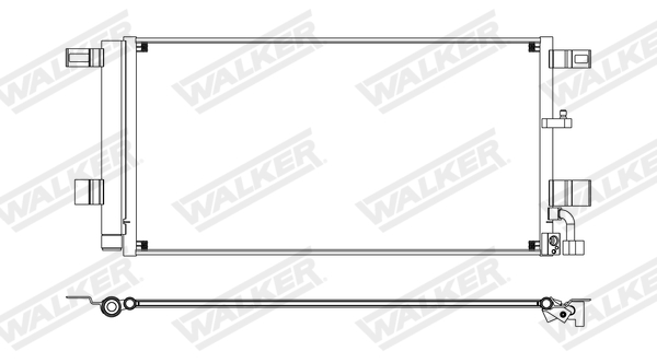 Walker Condensor, airconditioning WCD00037