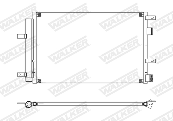 Walker Condensor, airconditioning WCD00042
